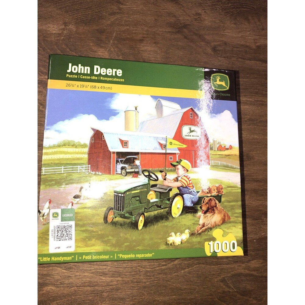 John Deere puzzle little handyman, 1000 pieces